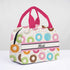 Personalised Donuts Printed Kids Lunch Bag With Handle
