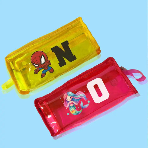 Personalized Kids Jelly Pencil Pouch
