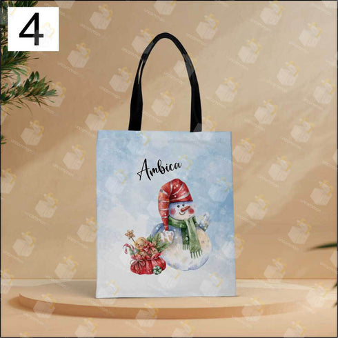 Personalised Tote Bag for Christmas