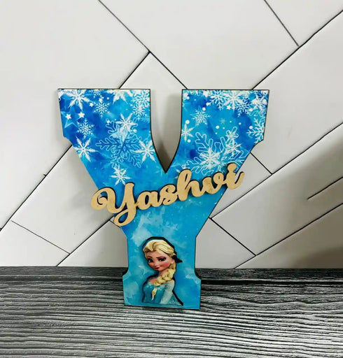 Personalised MDF Kids Name Plate