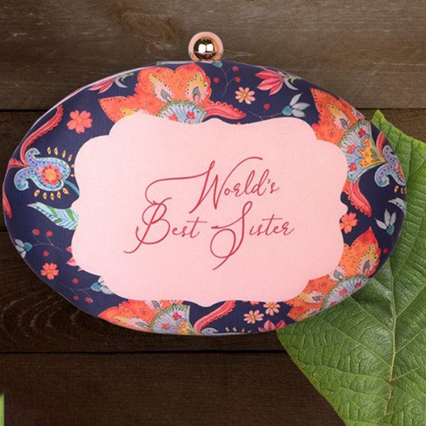 The Floral Customized Touch Clutch - Uncommongifts.in