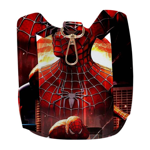 Personalised Cartoon Printed Backpack Keychain