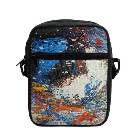 Personalised Multicolor Printed Men Sling Bag - Uncommongifts.in