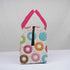 Personalised Donuts Printed Kids Lunch Bag With Handle