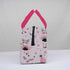 Personalised Pink Printed Kids Lunch Bag With Handle