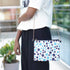 Blue & White Floral Printed Sling Bag - Uncommongifts.in