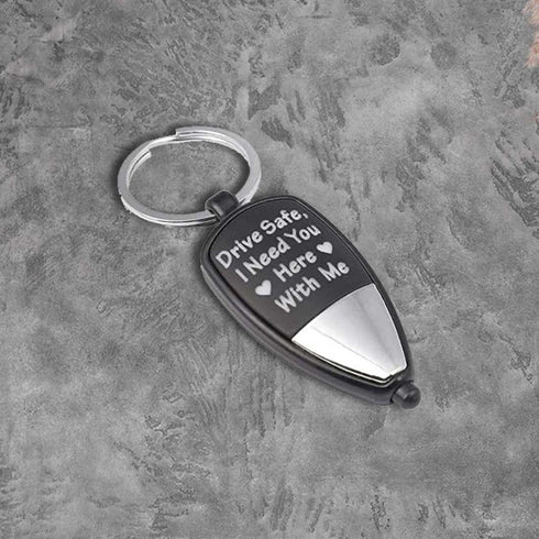 Personalized Pen Keychain Combo Gift Set - Tan - Uncommongifts.in