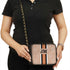 Customized Beige Striped Sling Bag - Uncommongifts.in