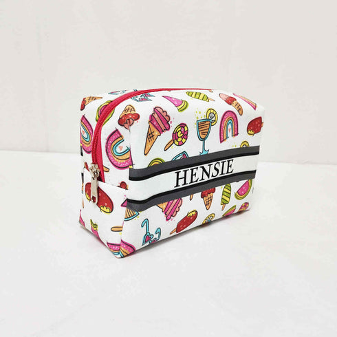 Personalised Ice Cream Printed Kids Box Pouch