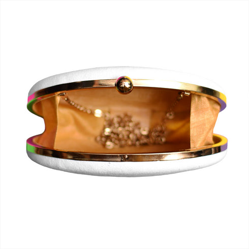 The Floral Customized Touch Clutch - Uncommongifts.in