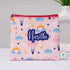 Air Balloon Printed Personalised Kids Wet Pouch