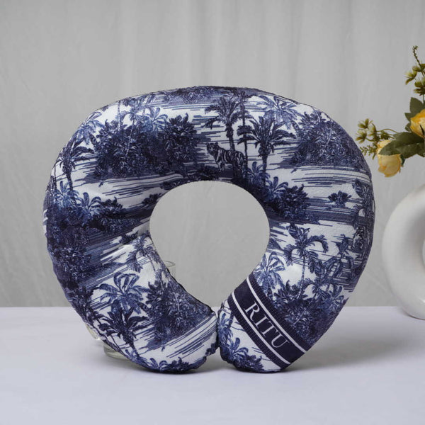 Animal Printed Personalized Neck Pillow - Uncommongifts.in