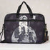 Astronaut Printed Canvas Laptop Bag - 15.6 inch