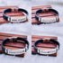 Personalized Letter Engraved Wrist Band Bracelet for Men