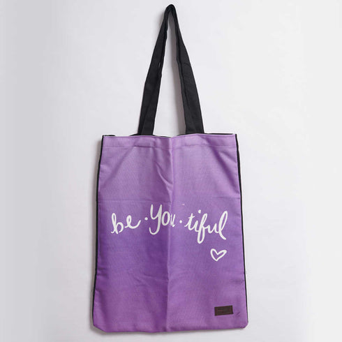 Be-You-Iful Printed Tote Bag