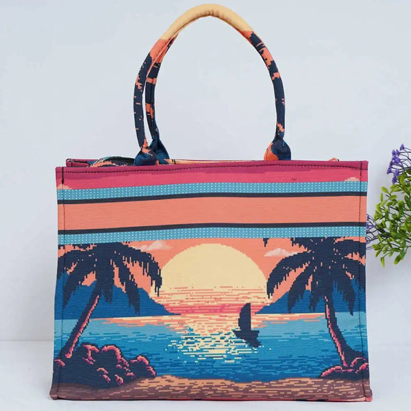 Beach Box Tote Bag Stylish and Practical Beach Companion