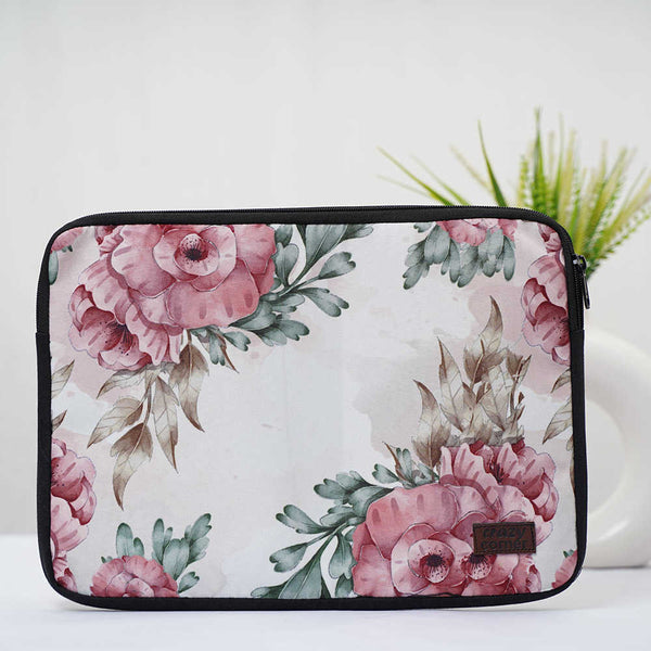 Beautiful Floral Printed Laptop Sleeve/Cover 13 inch