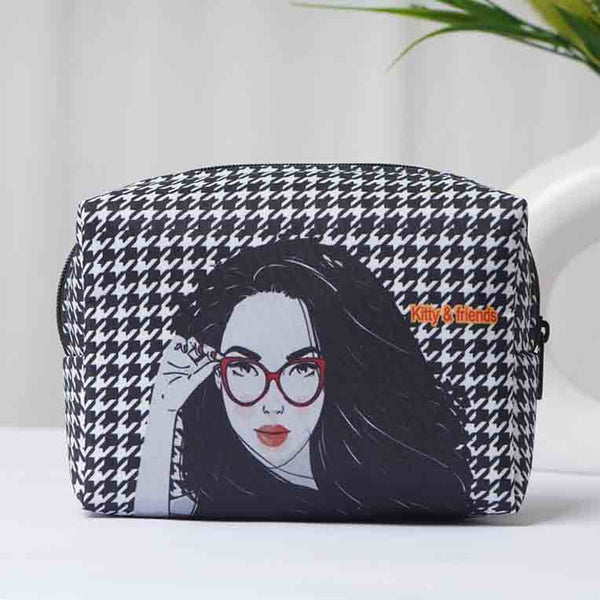 Beautiful Girl Printed Personalised Box Pouch - Uncommongifts.in