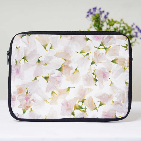 Beautiful Flowers Printed Laptop Sleeve/Cover 11 inch