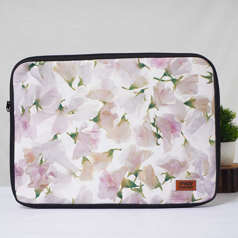 Beautiful Flowers Printed Laptop Sleeve/Cover 15.6 inch