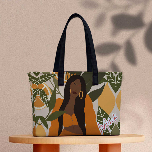 Beauty with nature Printed Women's Office Bag - Uncommongifts.in