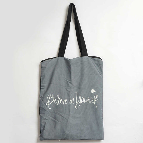 Believe In Yourself Printed Tote Bag