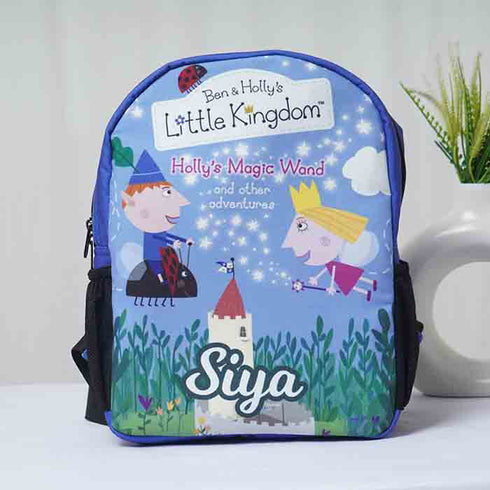 Ben & Holly's Cartoon Printed Backpack