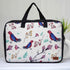 Bids Printed Canvas Laptop Bag