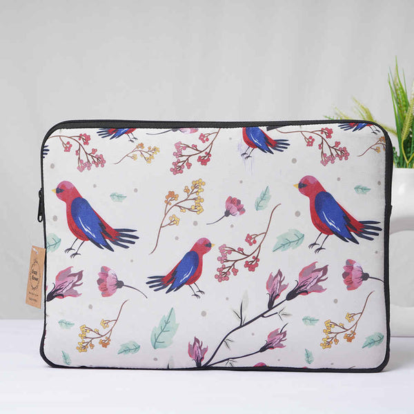 Birds Printed Laptop Sleeve/Cover 14 inch