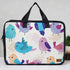 Birds Printed Canvas Laptop Bag - 15.6 inch