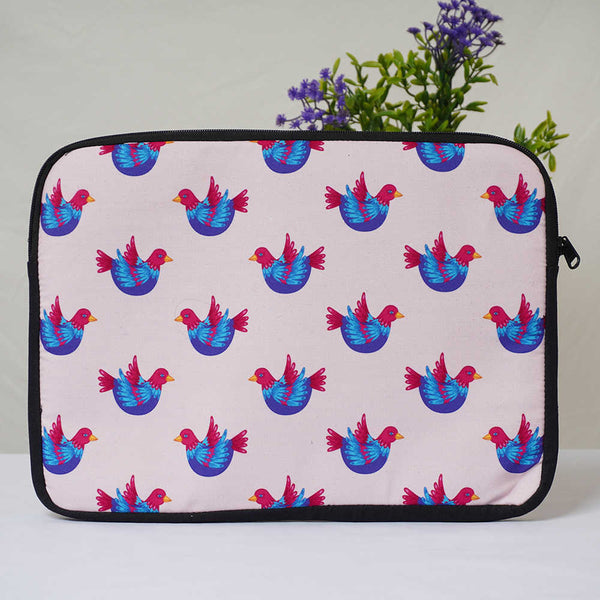 Birds Printed Laptop Sleeve/Cover 13 inch