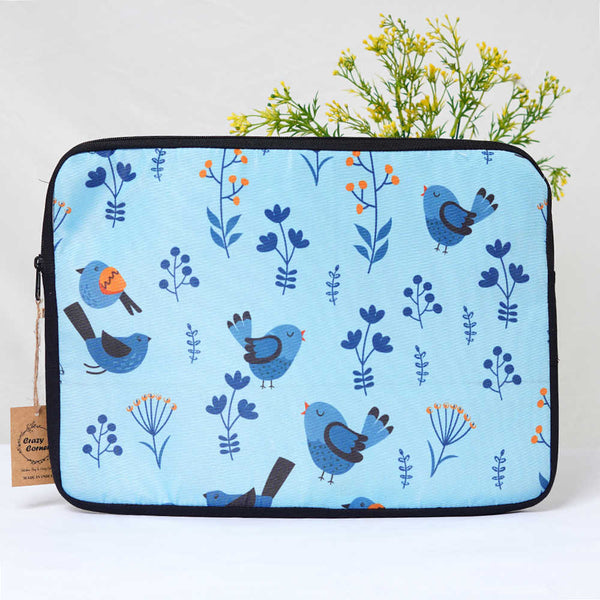 Birds Printed Laptop Sleeve/Cover 15 inch