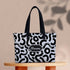 Black Maze Print Women's Office Bag - Uncommongifts.in