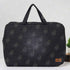 Black Printed Canvas Laptop Bag - 15.6 inch