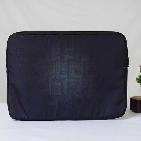 Black Printed Laptop Sleeve/Cover 16 inch