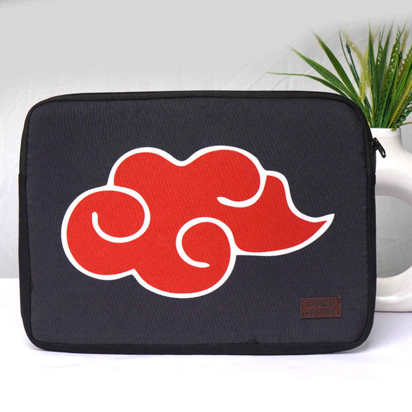 Black & Red Printed Laptop Sleeve/Cover 14 inch
