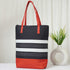 Black & Red Printed Oversized Shopper Tote Bag - Uncommongifts.in