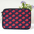 Black & Red Printed Laptop Sleeve/Cover 11 inch