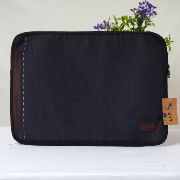 Black Stiches Printed Laptop Sleeve/Cover 15.6 inch