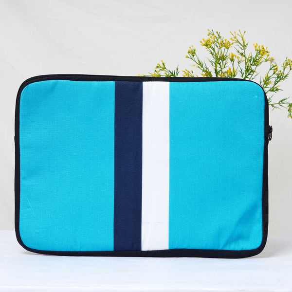 Black & White Stripes Printed Laptop Sleeve/Cover 15 inch