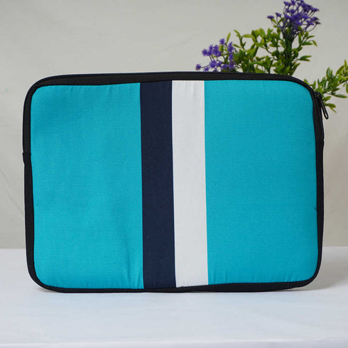 Black & White Strips Printed Laptop Sleeve/Cover 13 inch