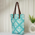Blue Floral Printed Oversized Shopper Tote Bag - Uncommongifts.in