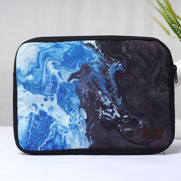 Blue Printed Laptop Sleeve/Cover 11 inch