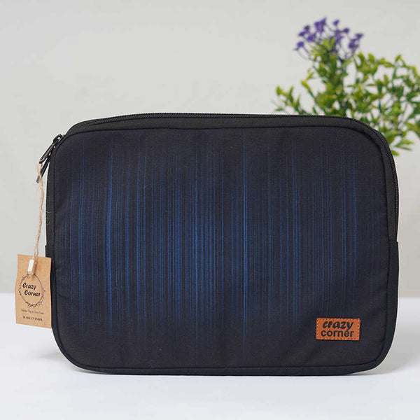Blue Lines Printed Laptop Sleeve/Cover 11 inch
