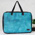 Blue Printed Canvas Laptop Bag - 15.6 inch