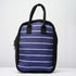 Blue & White Canvas Lunch Bag