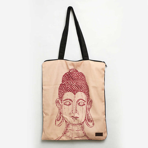 Buddha Printed Tote Bag
