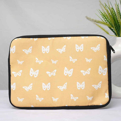 Butterflies Printed Laptop Sleeve/Cover 11 inch
