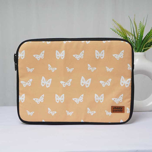 Butterflies Printed Laptop Sleeve/Cover 13 inch