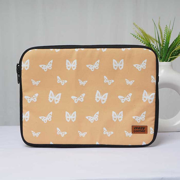 Butterflies Printed Laptop Sleeve/Cover 13 inch
